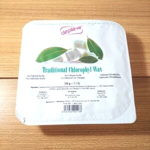 Depileve Chlorophyll‎ Wax 500g / 1.1 Lb Professional Salon Made  In Spain NEW